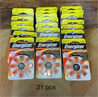 21 pc Lot of Engergizer Batteries