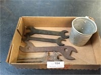 Flat of Antique Tools - Etc.