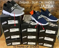 10 Pairs of JAZBA Sneakers (sizes on boxes)