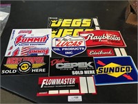 Lot of Vintage Hot Rod Racing Stickers Decals