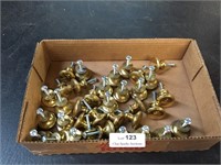 Lot of Brass Drawer Pulls Cabinet Knobs