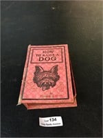 Vintage How To Raise A Dog Joke Book Gag Gift