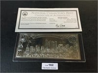 World Trade Center .999 Silver Leaf Commemorative