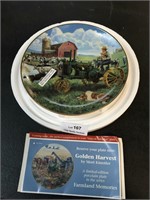 Golden Harvest Farmland Memories Collector Plate