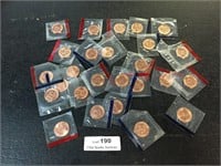 Lot of Uncirculated Pennies