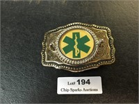 Vintage Medical Alert Belt Buckle