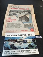 Local Vincennes Wabash Coffee Vintage Items