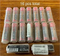 16 pc Lot of Rechargeable Batteries