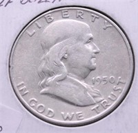 1950 D FRANKLIN HALF DOLLAR