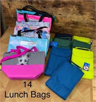 Assorted Lunch Bag Lot