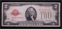 1928 2 DOLLAR US NOTE  VF