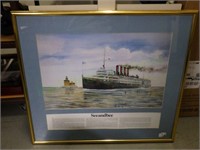 Vintage steamship Seeandbee print! Great Lakes!