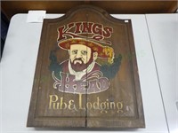 Vintage Kings Head Pub & Lodging Dart Board!