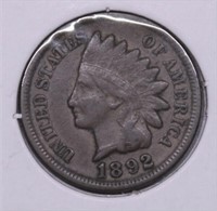 1892 INDIAN HEAD CENT  XF