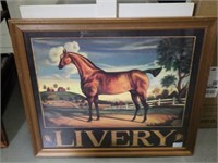 Beautiful vintage artwork - titled Livery!