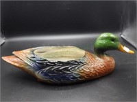 Porcelain Mallard Duck Decoy!