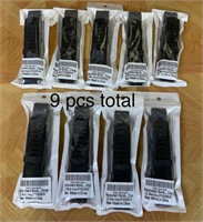 9 pc Lot of Watch Replacement Bands