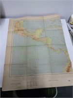 U.S. Army Air Force planning chart map - 1947