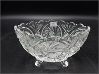 Gorgeous crystal presentation bowl!