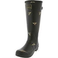 Joules Welly Print Bumblebee Rainboots
