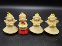 Rare Gurley Novelty Christmas character candles
