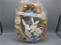 Lovely Happy Easter country style wreath!