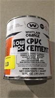Quart of Whitlam CPVC cement