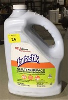 1 gallon of Fantastik disinfectant/degreaser