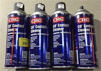 4 cans of CO contact cleaner