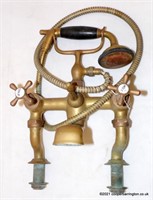 Antique Architectural Brass Bath Mixer Taps
