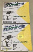 2 Utilifoam sealant kits