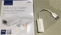 USB 3.0 to ethernet adapter, not tested