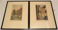 Signed Alice Barwell Artist's Proof Engravings