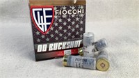 (25) Fiocchi 00 Buckshot 12 Gauge ammunition