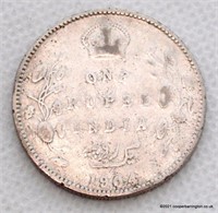 India King Edward VII Silver 1 Rupee Coin