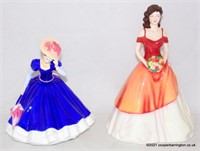 Royal Doulton Mary & Linda Figurines