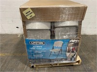 Scratch/dent In Box Lifetime Chairs Set of 32