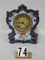 GILBERT CHINA CASE MANTLE CLOCK: