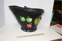 Painted Coal Bucket