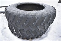 2- Firestone 18.4x42 Tires