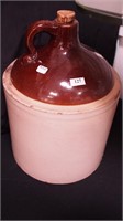 Stoneware jug, 14" high