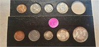 1956PD US Silver Mint Set KEY DATE SET Only 1