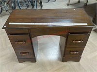 Wood desk, 42 w x 18 d x 30 t