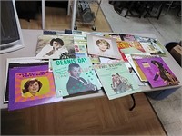 Vintage record albums
