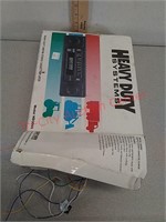 Heavy duty systems am/fm cassette radio