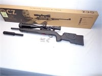 CZ model 455 22 cal with millet 6-25X56 scope