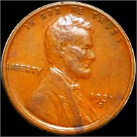 1931-S Lincoln Wheat Penny NEARLY UNCIRCULATED