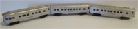 (3) Lionel Lines train cars #'s 2423, 2421, 2422.