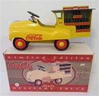 Coca Cola Peddle Truck in original box from 1996.