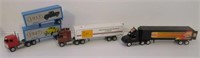 (4) Items including Burger King Semi, model